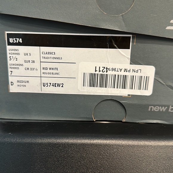 COPY - New Balance.  Brand new in the box.  Unisex. Women’s 7 / Men’s 5 1/2 - Picture 7 of 7